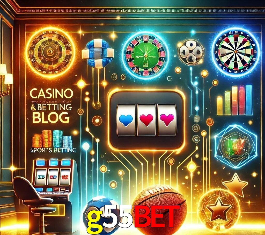 Blog do g55bet com dicas e estratégias para apostas e jogos